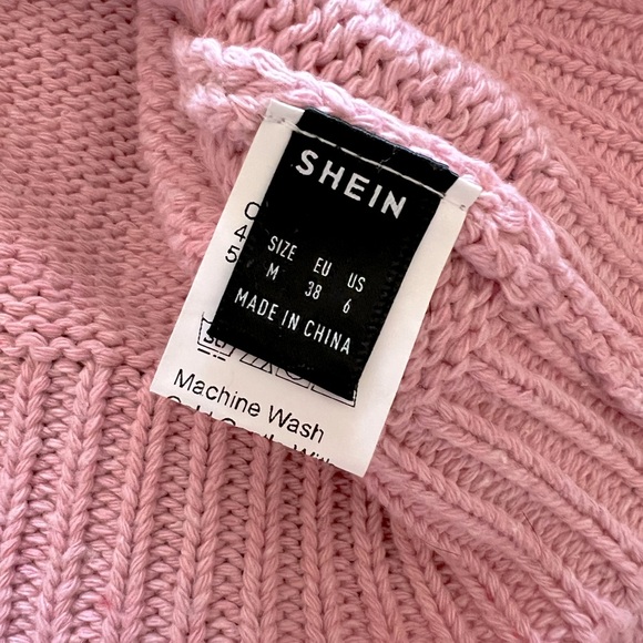 Strawberry Sweater Pink Size M - NWOT Never Worn. - Picture 2 of 3